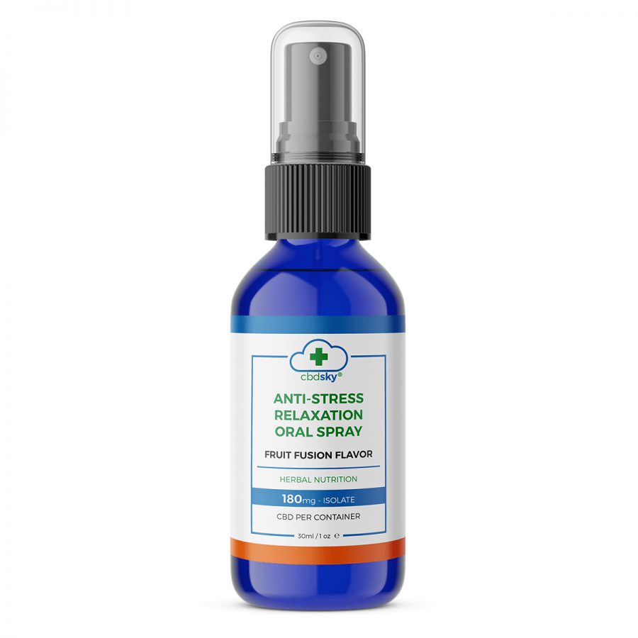 CBD Sky | Anti-Stress and Relaxation CBD Oral Spray | 180mg CBD - Nug Mountain