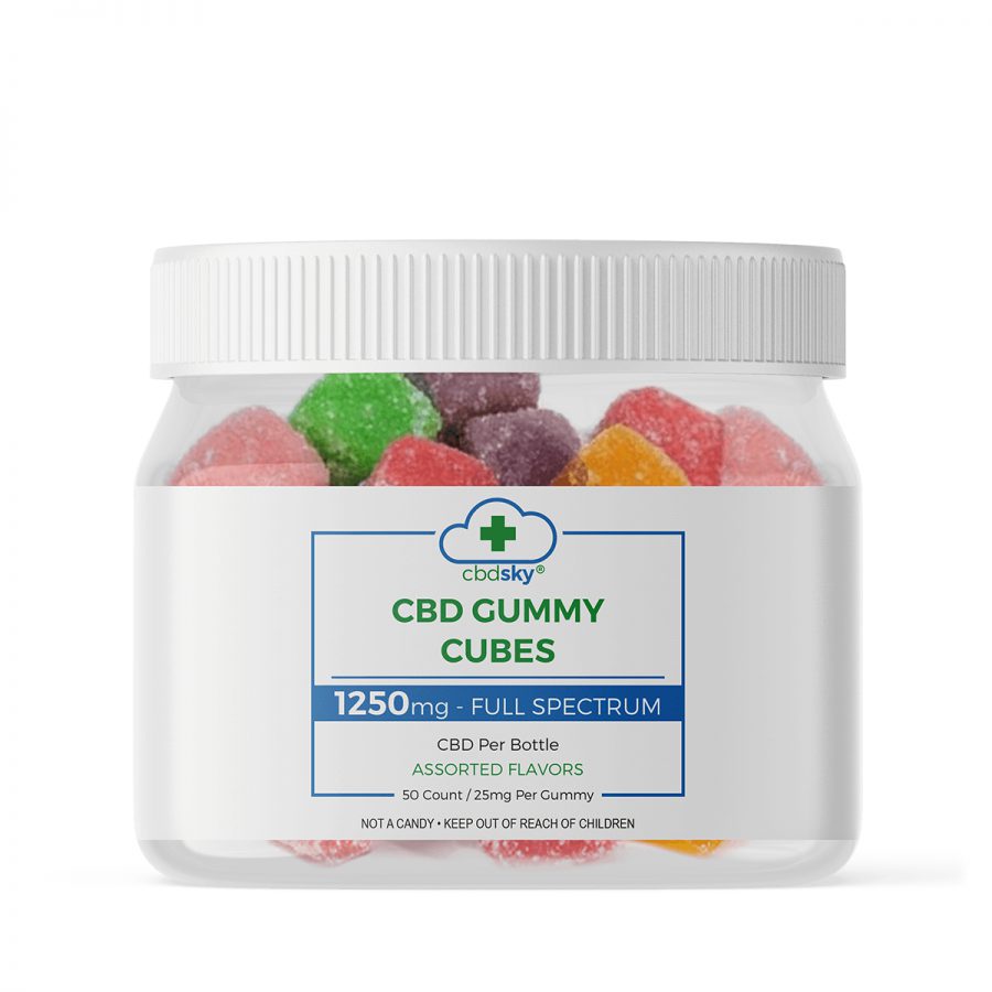 CBD Sky | CBD Gummies 50 Count | 1250mg CBD - Nug Mountain