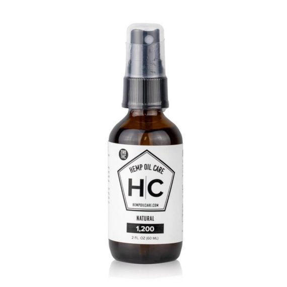 Hemp Oil Care | THC-Free CBD Oil | 1,200mg CBD - Nug Mountain