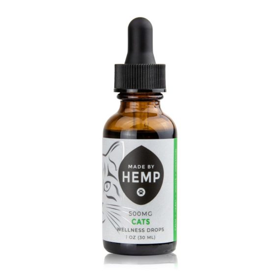 Made By Hemp | CBD Oil for Cats 1oz | 500mg CBD - Nug Mountain