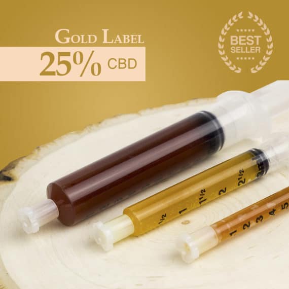 Proprietary Hemp Extract | Gold CBD Oil Concentrate | 2,500mg CBD - Nug Mountain