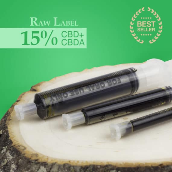Proprietary Hemp Extract | Raw CBD Oil Green Label | 90mg CBD - Nug Mountain