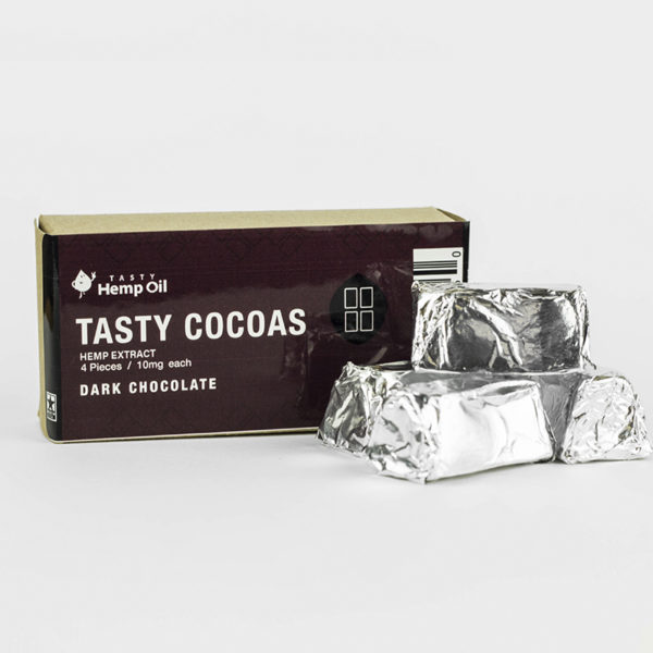 Tasty Cocoas | Hemp Chocolate | 40mg CBD - Nug Mountain