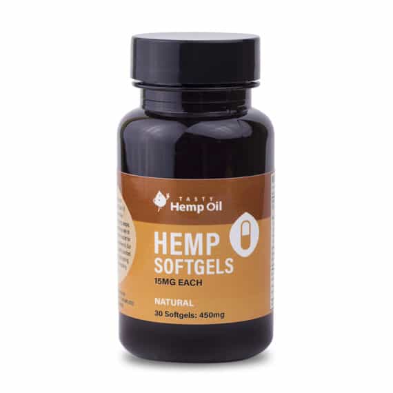 Tasty Hemp Oil | Hemp Softgels 30 Count | 450mg CBD - Nug Mountain