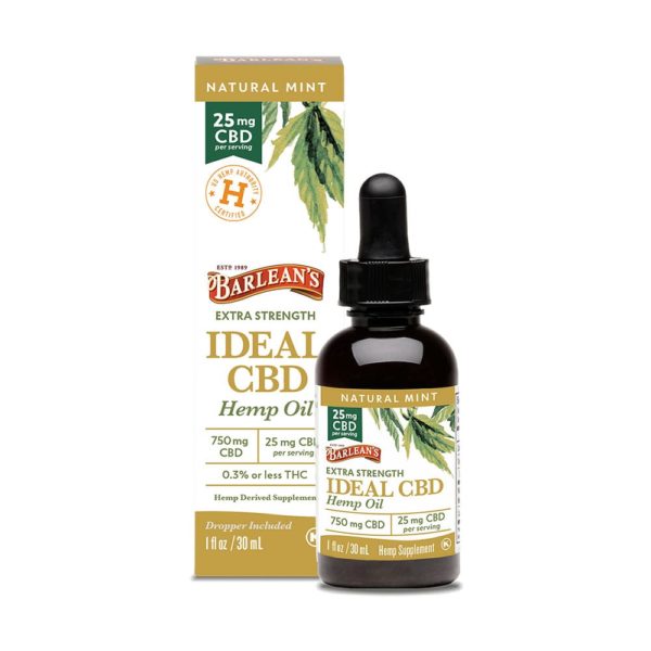 Barleans | Organic Ideal CBD Hemp Oil | 450mg CBD - Nug Mountain